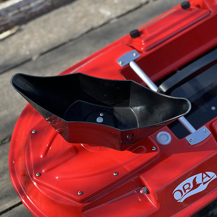 Вертушка на 350 грамм на карповом кораблике для рыбалки Дельфин 5 Орка