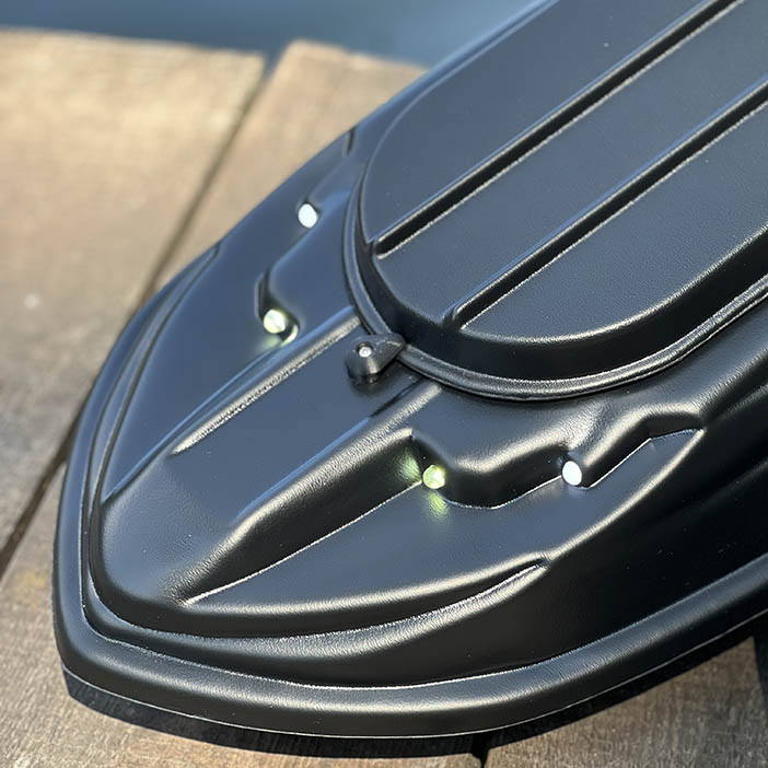 Фары на 12 вольт карпового кораблика для рыбалки Тигр ABS фото