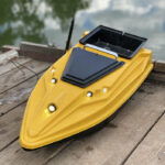 Фары и габаритные огни для ночной рыбалки на кораблике Тигр 2 фотография