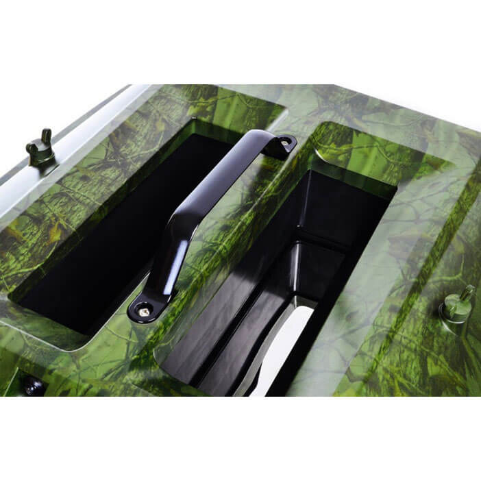 Два бункера на кораблике для рыбалки Carpboat Scata Li-ion фотография