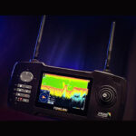 Пульт управление с эхолотом карпового кораблика Carpboat X фотография