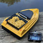 Прикормочный кораблик для рыбалки Тигр 2 фото