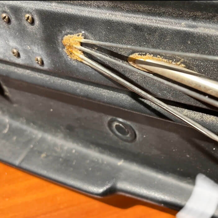 Защита ходовой и руля на кораблике Фокс (Fox) фотография