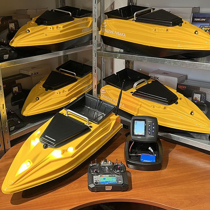 Прикормочный кораблик для рыбалки в Молдове фотография