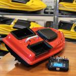 Купить карповый кораблик Тигр с GPS автопилотом на два бункера фотография