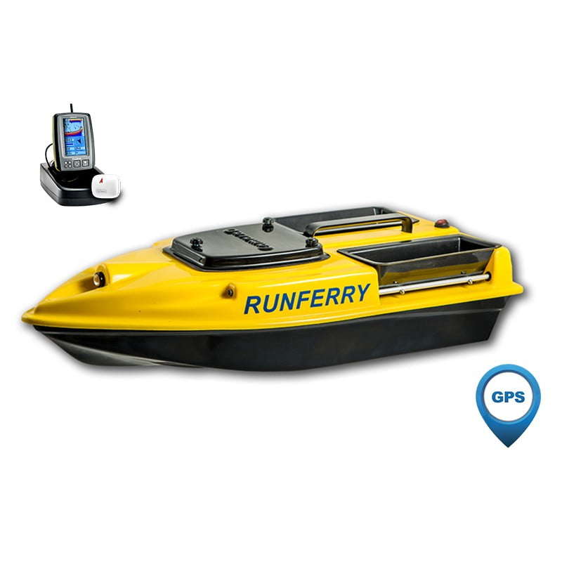 Prikormochnyj korablik Camarad 3 Yellow GPS Toslon TF500